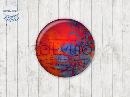 Motiv-Cabochons 122-4 Einzelset  25mm (1 Stück)