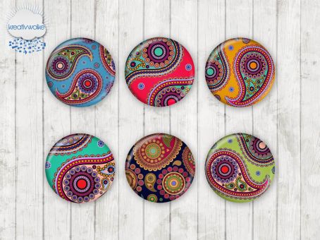 Motiv-Cabochons 019 Paisley 