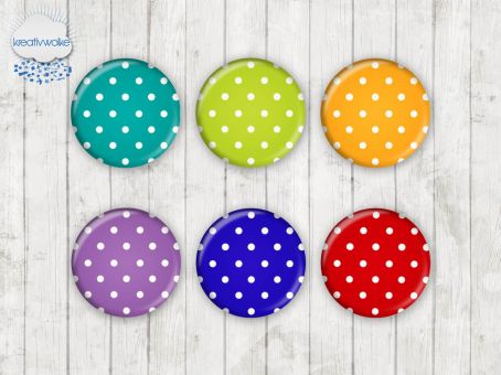 Motiv-Cabochons 023 Polka Dots 