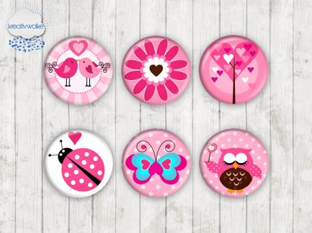 Motiv-Cabochons 041 25mm (6 Stk)