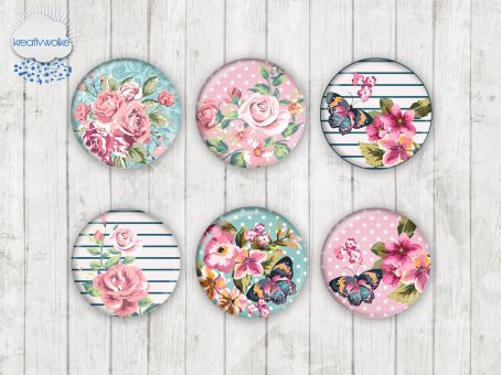 Motiv-Cabochons 045 8mm (12 Stk)