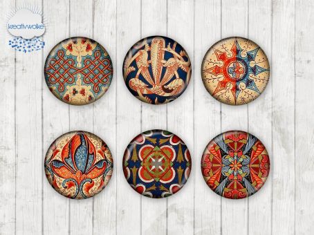 Motiv-Cabochons 053 12mm (12 Stk)