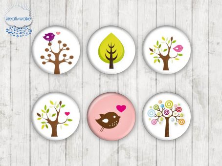 Motiv-Cabochons 058 20mm (6 Stk)
