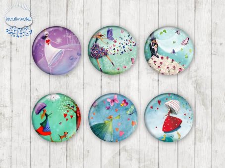 Motiv-Cabochons 071 20mm (6 Stk)