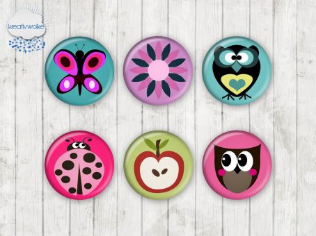 Motiv-Cabochons 091 25mm (6 Stk)