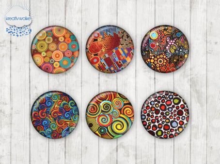 Motiv-Cabochons 1028 20mm (6 Stk)