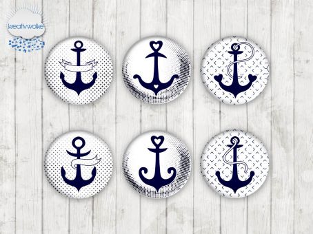 Motiv-Cabochons 1038 12mm (12 Stk)