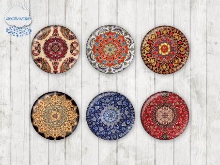 Motiv-Cabochons 111 18mm (6 Stk)