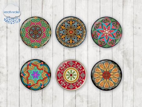 Motiv-Cabochons 112 10mm (12 Stk)