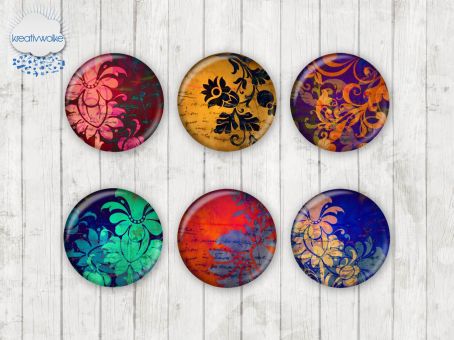 Motiv-Cabochons 122 14mm (12 Stk)