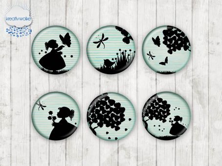 Motiv-Cabochons 1228 10mm (12 Stk)