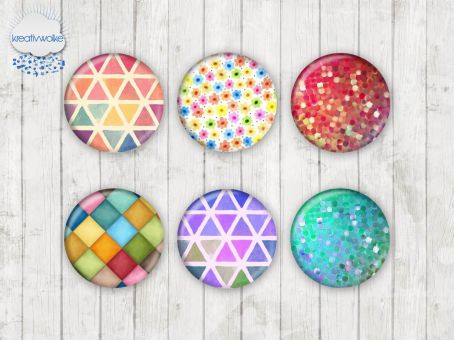 Motiv-Cabochons 1237 18mm (6 Stk)