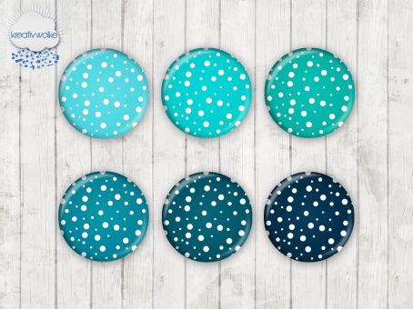 Motiv-Cabochons 1254 8mm (12 Stk)