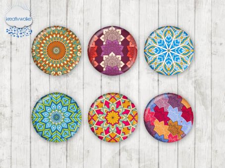Motiv-Cabochons 1262 14mm (12 Stk)