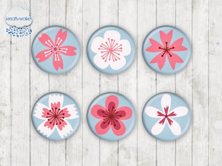 Motiv-Cabochons 1273 8mm (12 Stk)