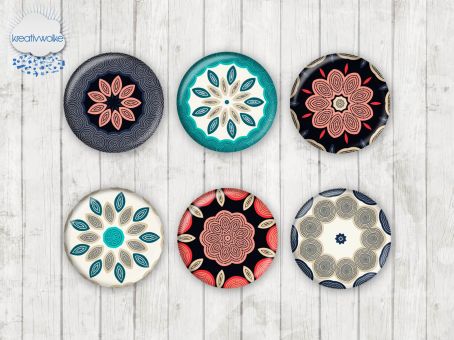 Motiv-Cabochons 1291 12mm (12 Stk)