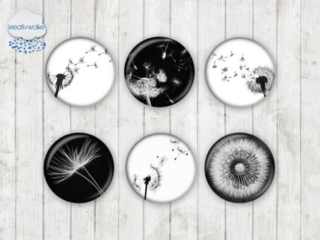 Motiv-Cabochons 1324 8mm (12 Stk)