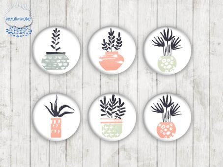 Motiv-Cabochons 1330 25mm (6 Stk)