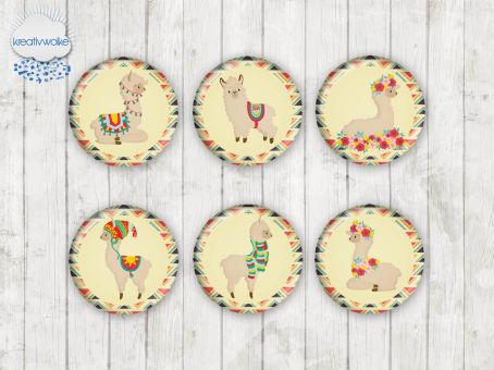 Motiv-Cabochons 1381 20mm (6 Stk)