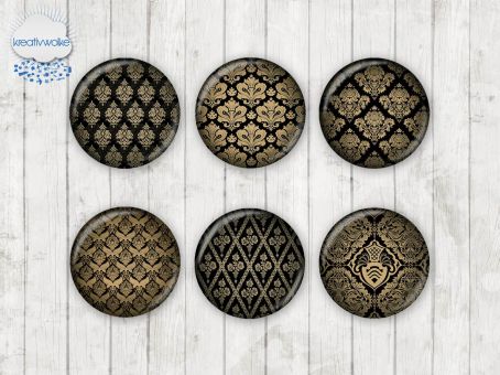 Motiv-Cabochons 186 10mm (12 Stk)