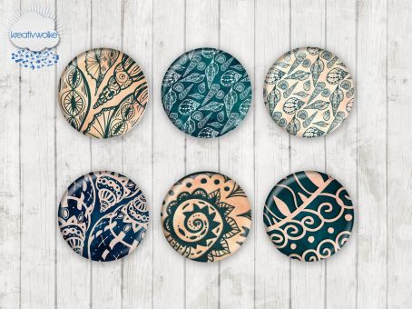 Motiv-Cabochons 187 