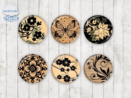 Motiv-Cabochons 202 12mm (12 Stk)