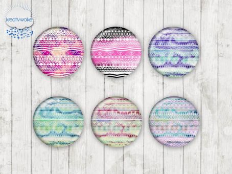 Motiv-Cabochons 376 25mm (6 Stk)