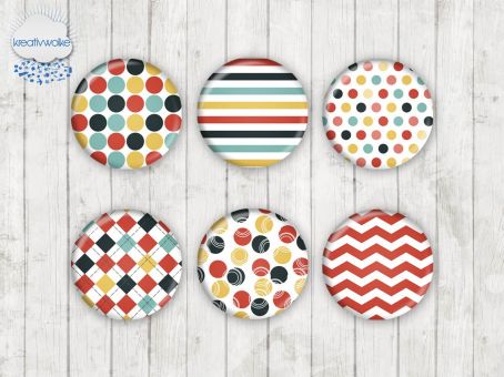 Motiv-Cabochons 627 12mm (12 Stk)