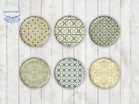 Motiv-Cabochons 675 8mm (12 Stk)