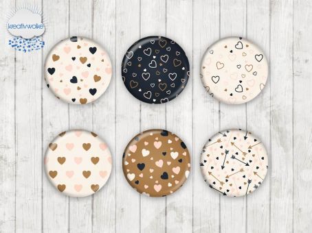 Motiv-Cabochons 704 10mm (12 Stk)