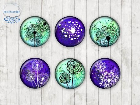 Motiv-Cabochons 911 25mm (6 Stk)