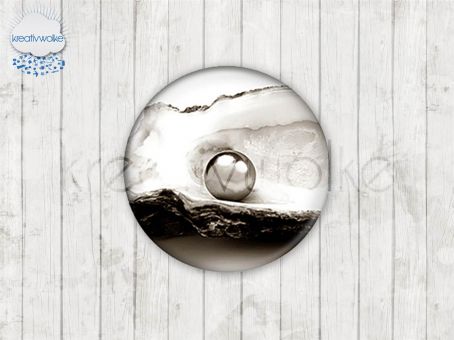 Motiv-Cabochons 0320-3 Einzelset  10mm (1 Paar)