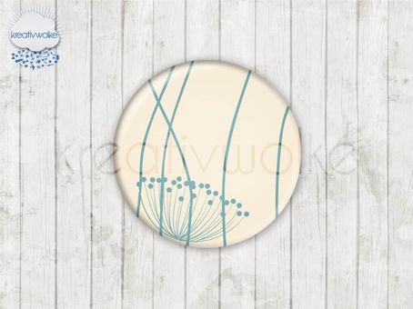 Motiv-Cabochons 340-5 Einzelset  12mm (1 Paar)