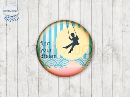 Motiv-Cabochons 466-3 Einzelset  