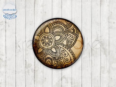 Motiv-Cabochons 472-1 Einzelset  10mm (1 Paar)