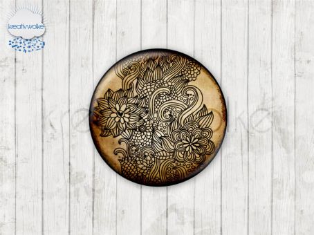 Motiv-Cabochons 472-3 Einzelset  16mm (1 Paar)