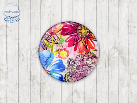 Motiv-Cabochons 483-3 Einzelset  25mm (5 Stück)