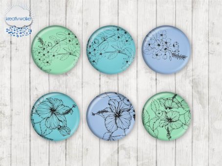 Motiv-Cabochons 1411 10mm (12 Stk)