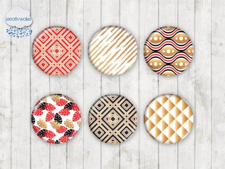 Motiv-Cabochons 1440 12mm (12 Stk)