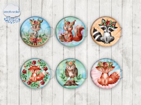 Motiv-Cabochons 1900 12mm (12 Stk)