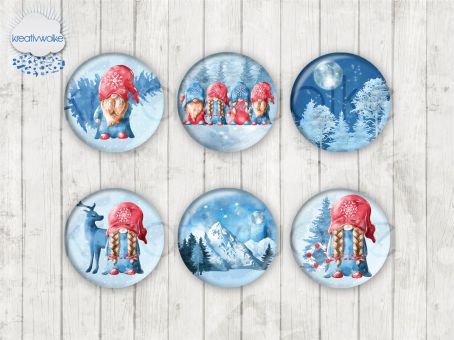 Motiv-Cabochons 1904 12mm (12 Stk)