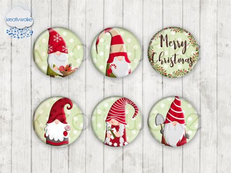 Motiv-Cabochons 1909 8mm (12 Stk)