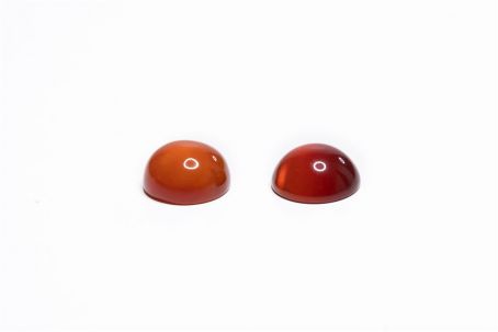 Edelsteine rund ∅ 10mm 1 Paar Agate 